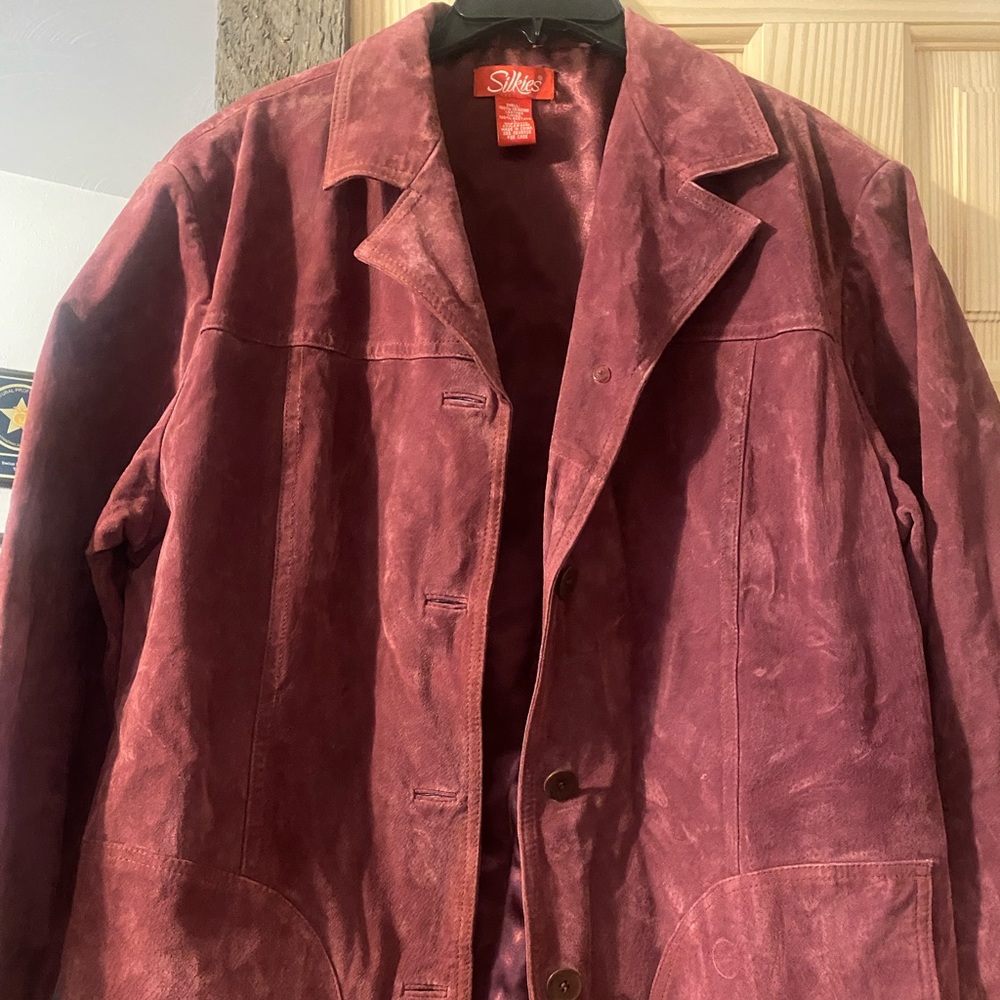 Ladies Silkies leather jacket